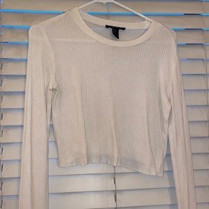 cropped long sleeve